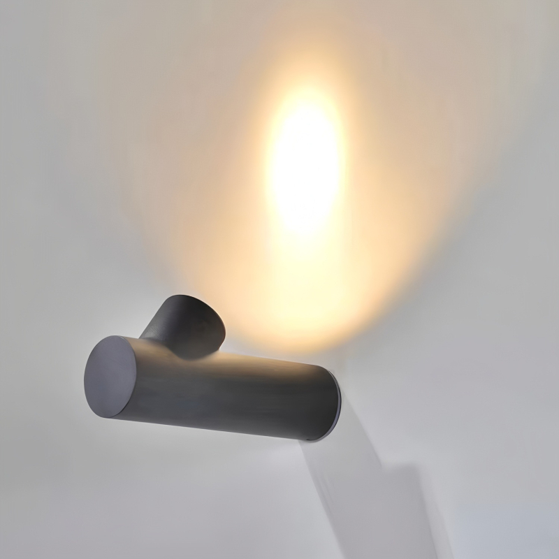 Vanjska dekorativna zidna svjetiljka u nordijskom stilu za stubište, LED rasvjeta, atmosfersko minimalističko moderno osvjetljenje