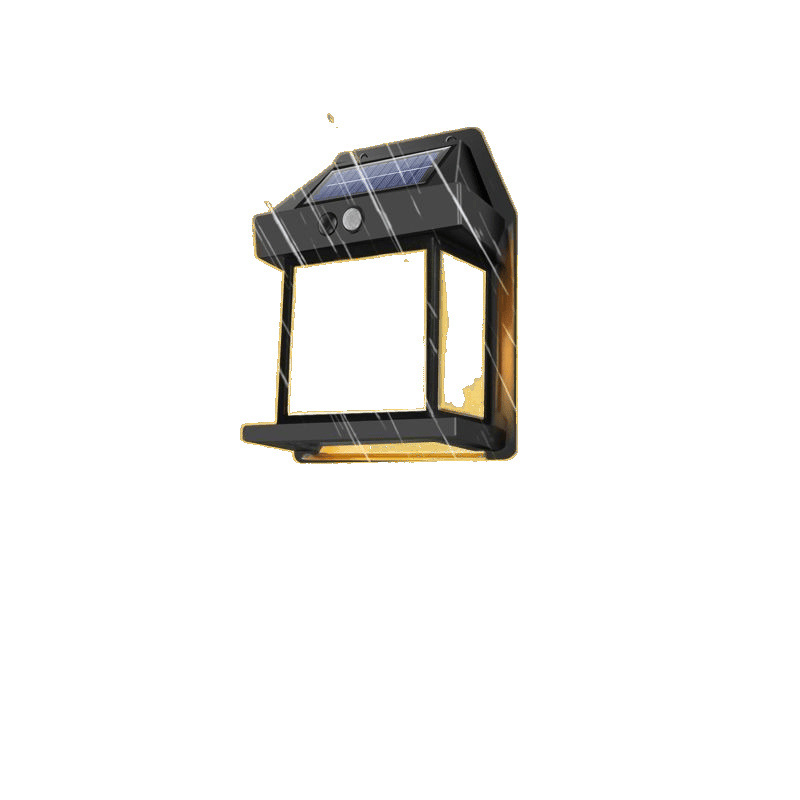 Solarna zidna lampa za vanjsku upotrebu, visoke snage, ultra jaka, IP63 vodootporna, senzor pokreta, vrt