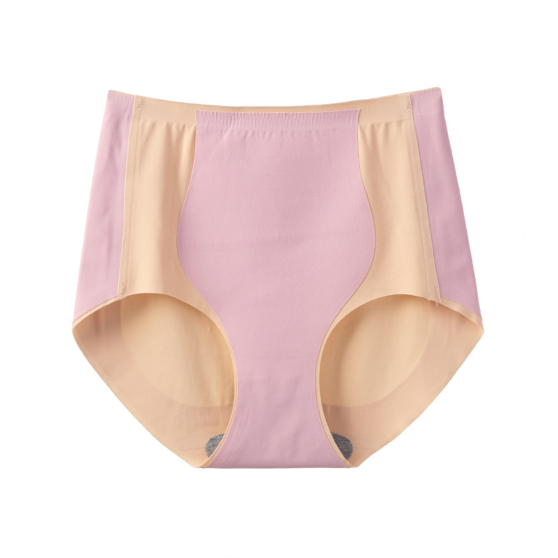 Ženske gaćice s visokim strukom, prozračna ice-silk tkanina, podizanje stražnjice, plus veličina, pamukova podstava, japanskog stila