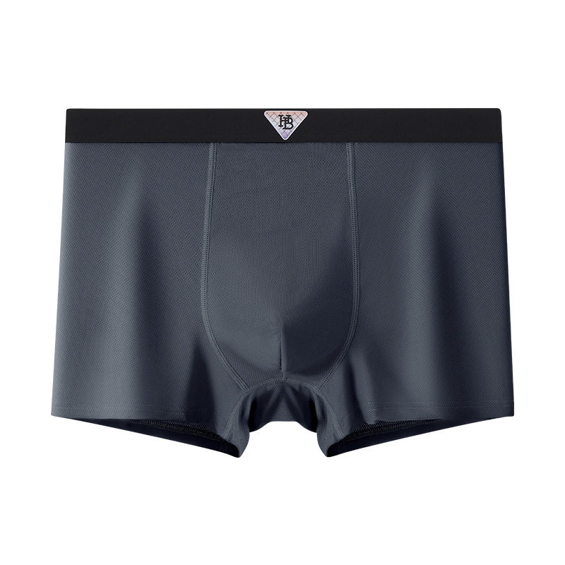 Muške bokserice od Ice Silk, udoban slobodan kroj, prozračne ljetno donje rublje, antibakterijske, velike veličine