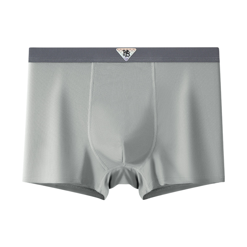 Muške bokserice od Ice Silk, udoban slobodan kroj, prozračne ljetno donje rublje, antibakterijske, velike veličine