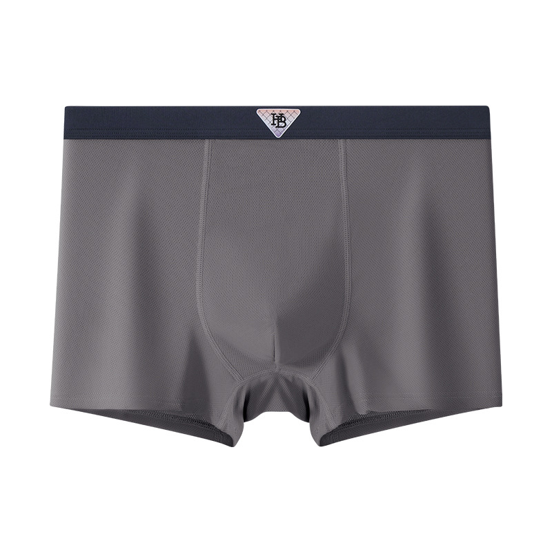 Muške bokserice od Ice Silk, udoban slobodan kroj, prozračne ljetno donje rublje, antibakterijske, velike veličine