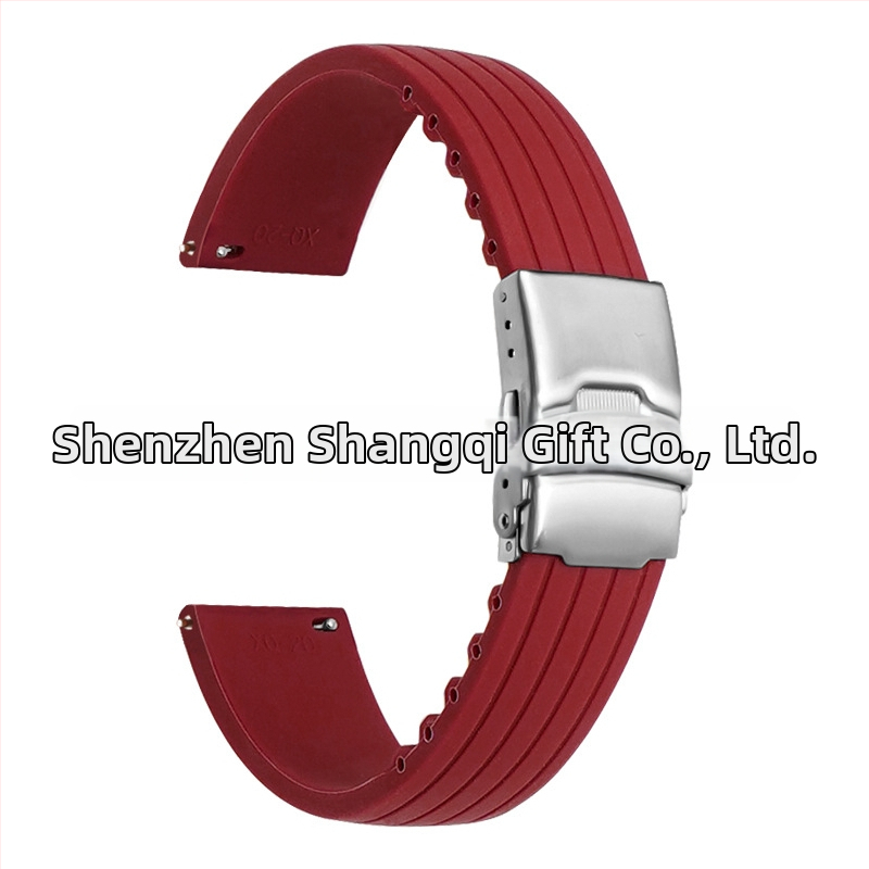 Xiangqi silikónový remienok na hodinky 22 mm pre Swatch Fifty Fathoms, ko-brandovaný s Baobao Five Oceans Series, mechanický potápačský náramok