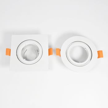 Kućište GU10 stropne lampe, ugradbeni MR16 nosač, aluminijsko odliveno kućište lampe