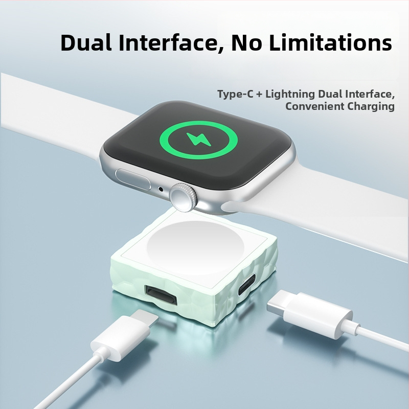Încărcător wireless magnetic pentru Apple Watch – încărcare rapidă 5W