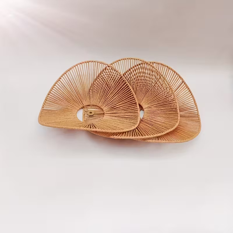 Abazur od papirnate užadi, tkan, japanski retro stil, za ulaz, hodnik i bar