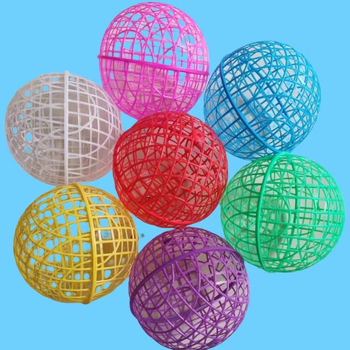 Kućište lampe od ratana, plastična lampa od ratana, kugla promjera 20–50 cm, atmosfera rasvjeta za krajolik