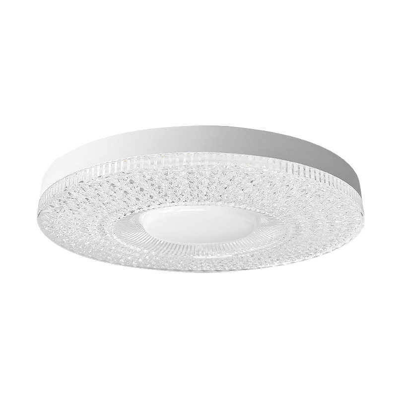 LED UFO svjetiljka s E27 navojem, okrugla kristalna žarulja za spavaću sobu i blagovaonu, zaštita očiju, tri boje svjetla