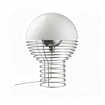 Stolna lampa s žaruljom, moderan energetski štedljiv dizajn, Bauhaus stil sredine stoljeća, kreativna personalizirana noćna svjetiljka za gostinjske sobe