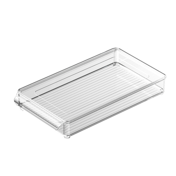 Container de depozitare pentru frigider cu mâner și capac pentru fructe, legume și ouă