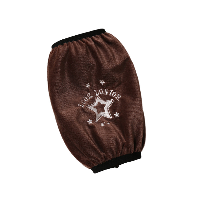 Crni unisex zaštitni rukav za posao, kratki model, protiv prljavštine, poliester, jedna veličina