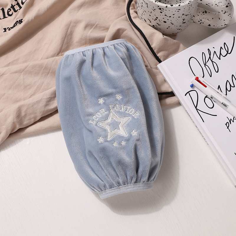 Crni unisex zaštitni rukav za posao, kratki model, protiv prljavštine, poliester, jedna veličina