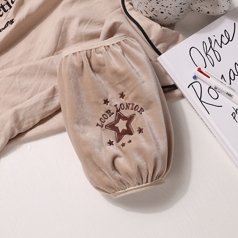 Crni unisex zaštitni rukav za posao, kratki model, protiv prljavštine, poliester, jedna veličina