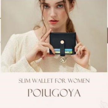 Unisex novčanik za kartice s RFID zaštitom, kratkog formata, europsko-američki stil, više pretinaca za kartice