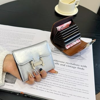 Kompaktni držač kartica s kratkim novčanikom, veliki kapacitet, anti-demagnetizacija, moderan dizajn