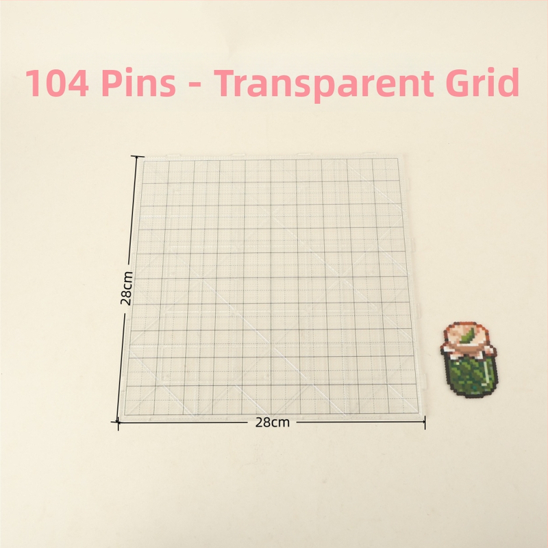 104-dielny set dosiek na korálky 2.6 mm, DIY fúzia, s dlhými hrotmi, teplotne odolná úložná skrinka, súprava hračiek