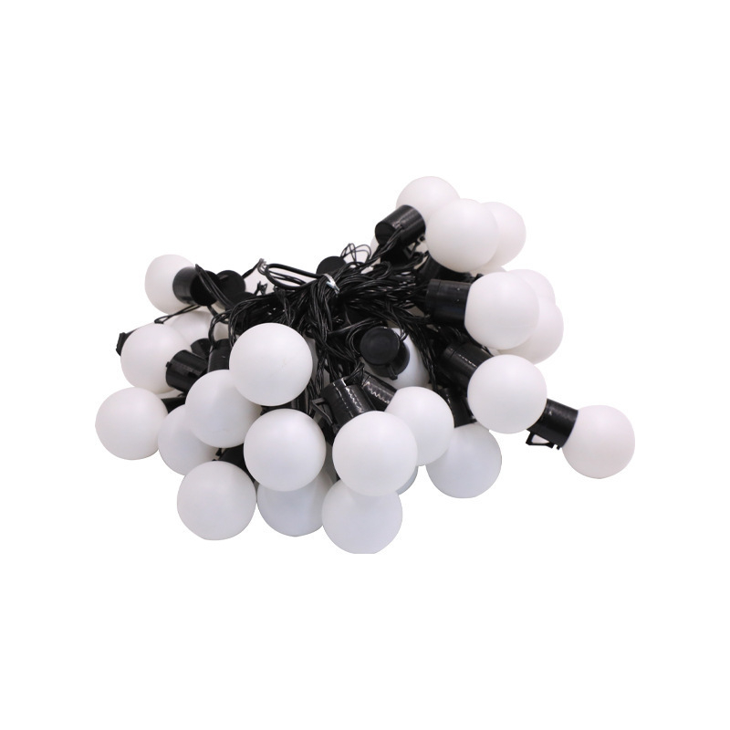 Şir de lumini LED impermeabil cu becuri G50 pentru camping – iluminare ambientală pentru cort