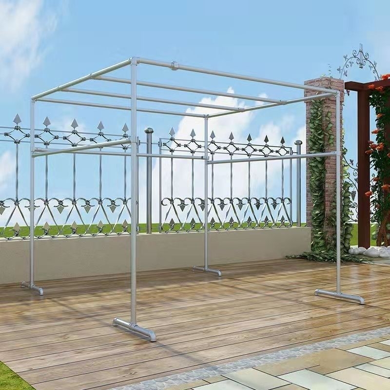 Sušilica za odjeću od pocinčanog željeza, podna, dvostruki sloj, balkon