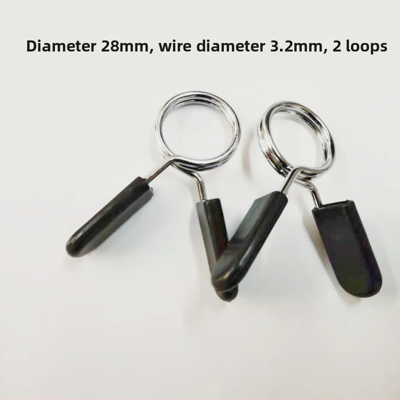 Proti uvoľneniu – pružinový klip pre tyč na činky a činky – rozmery 24mm, 25mm, 28mm, 30mm, 50mm