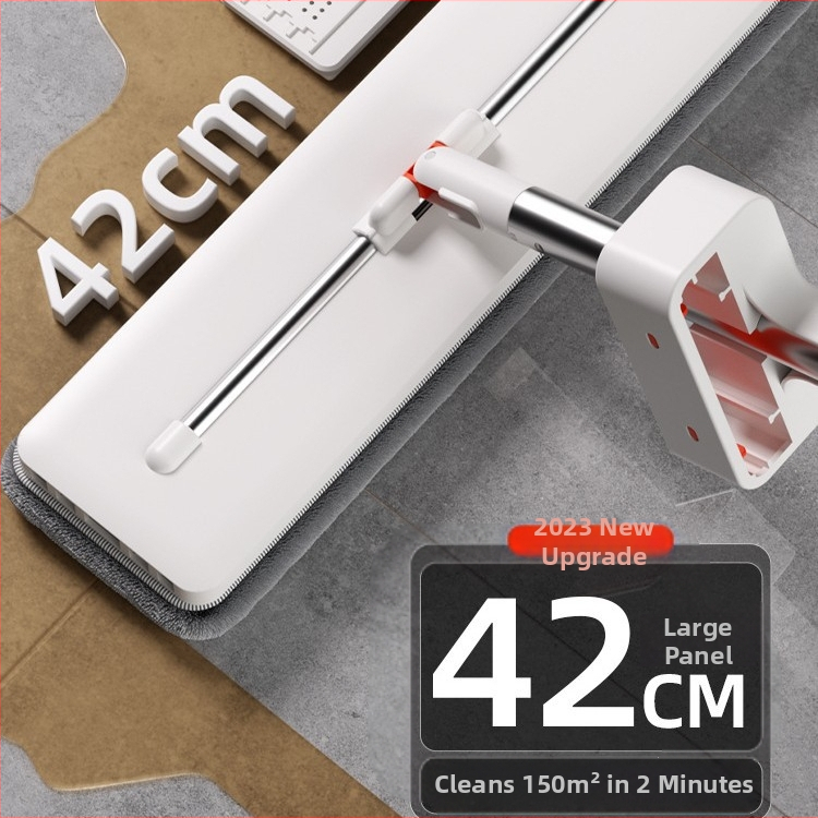 Οικιακή σφουγγαρίστρα 42 cm για βρεγμένο και στεγνό καθάρισμα, χωρίς χρήση χεριών