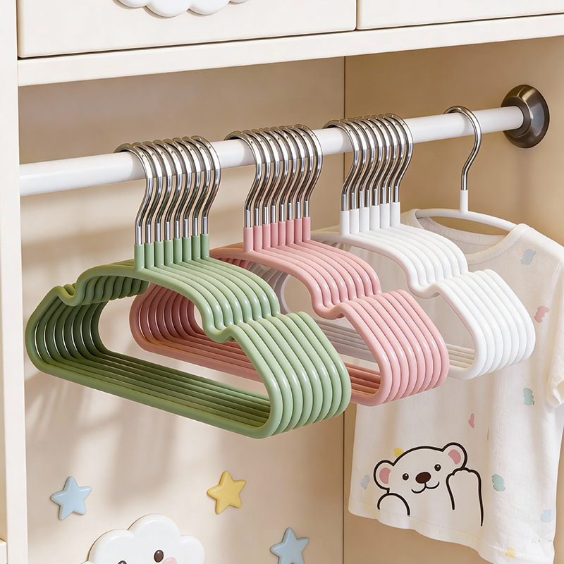 Dječje vješalice za bebe i malu djecu, s protukliznom površinom, debele i ojačane, pogodne za bebe i stariju djecu, kućna uporaba