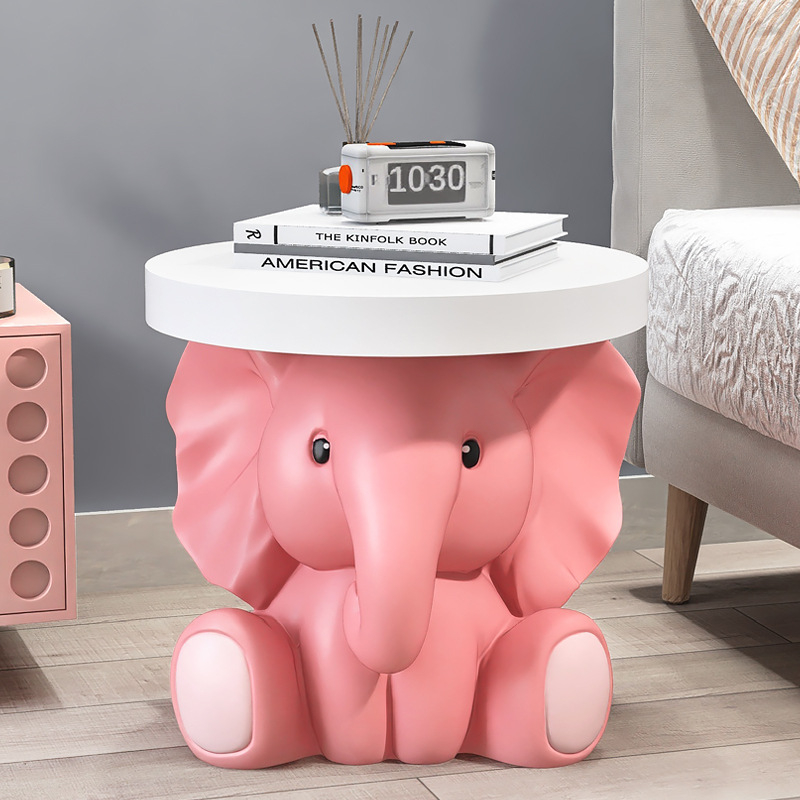 Figurină decorativă elefant pentru masă de cafea – decor living, cadou pentru casă nouă, lângă televizor și canapea