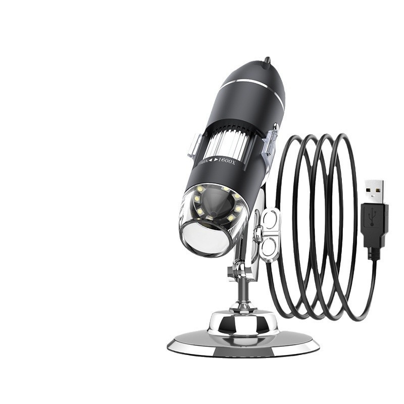 USB цифров микроскоп за преглед на фоликула на косата, преносима камера за изследване на коса и кожа