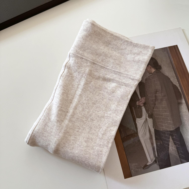 Női szürke japán stílusú leggings, vékony combkötött pamutból készült harisnya, meleg lábfejes zoknik
