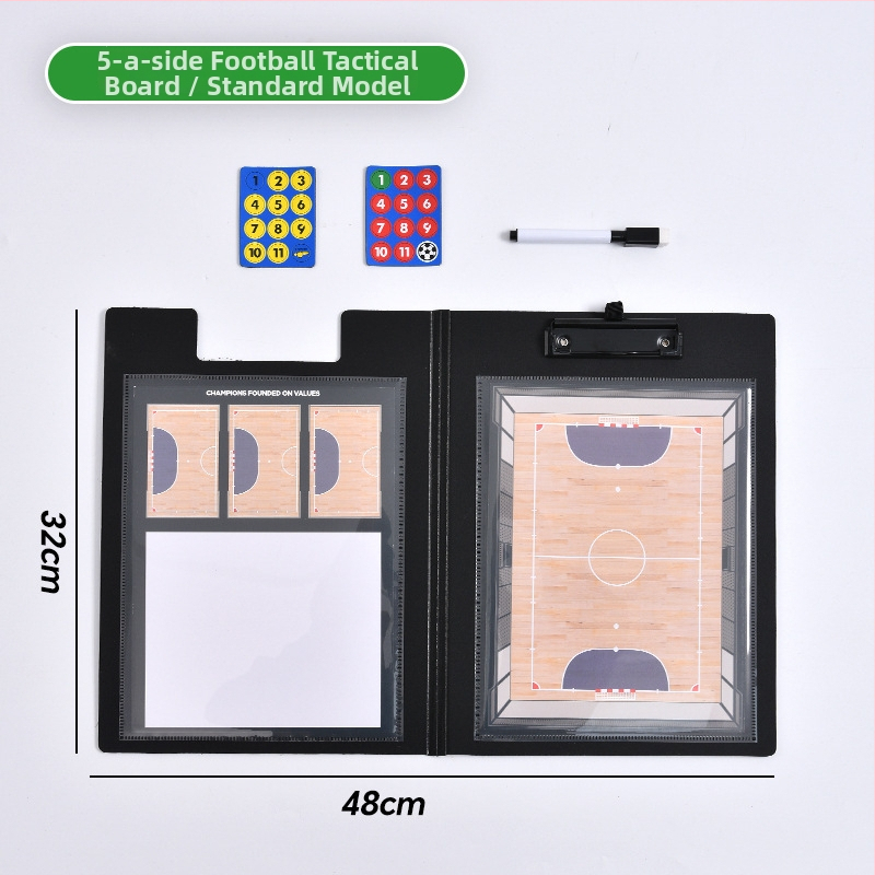 Magnetická taktická doska s perom a klipom na poznámky pre futbal, basketbal, volejbal a hokej na ľade — Vlastné logo