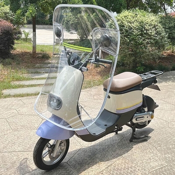 Prošireni prednji vjetrobran za električna vozila i motocikle, prozirna zaštita od vjetra za zimu