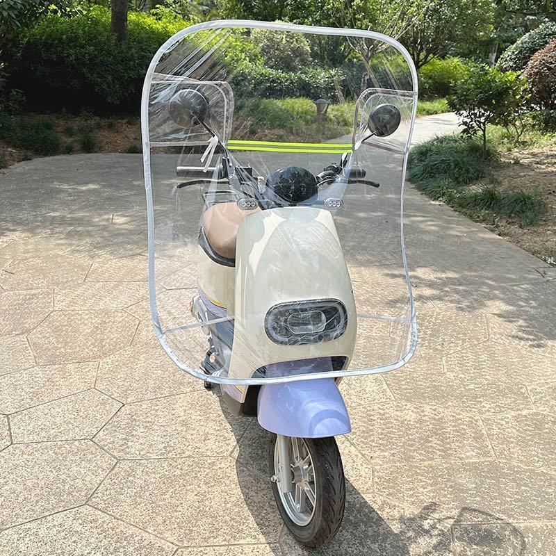 Prošireni prednji vjetrobran za električna vozila i motocikle, prozirna zaštita od vjetra za zimu
