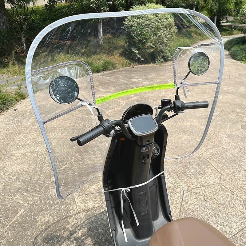 Prošireni prednji vjetrobran za električna vozila i motocikle, prozirna zaštita od vjetra za zimu