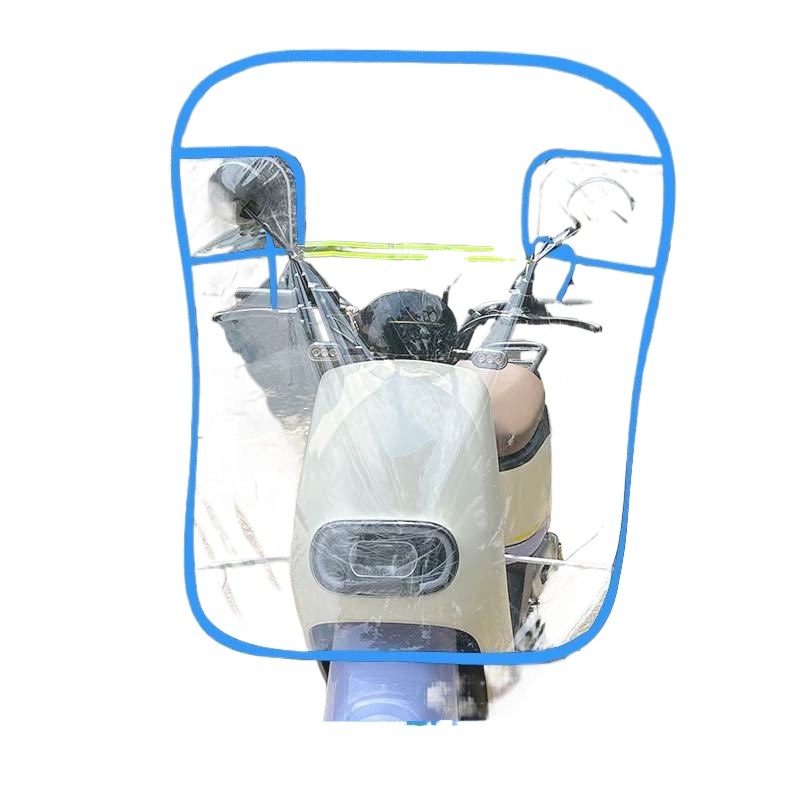 Prošireni prednji vjetrobran za električna vozila i motocikle, prozirna zaštita od vjetra za zimu