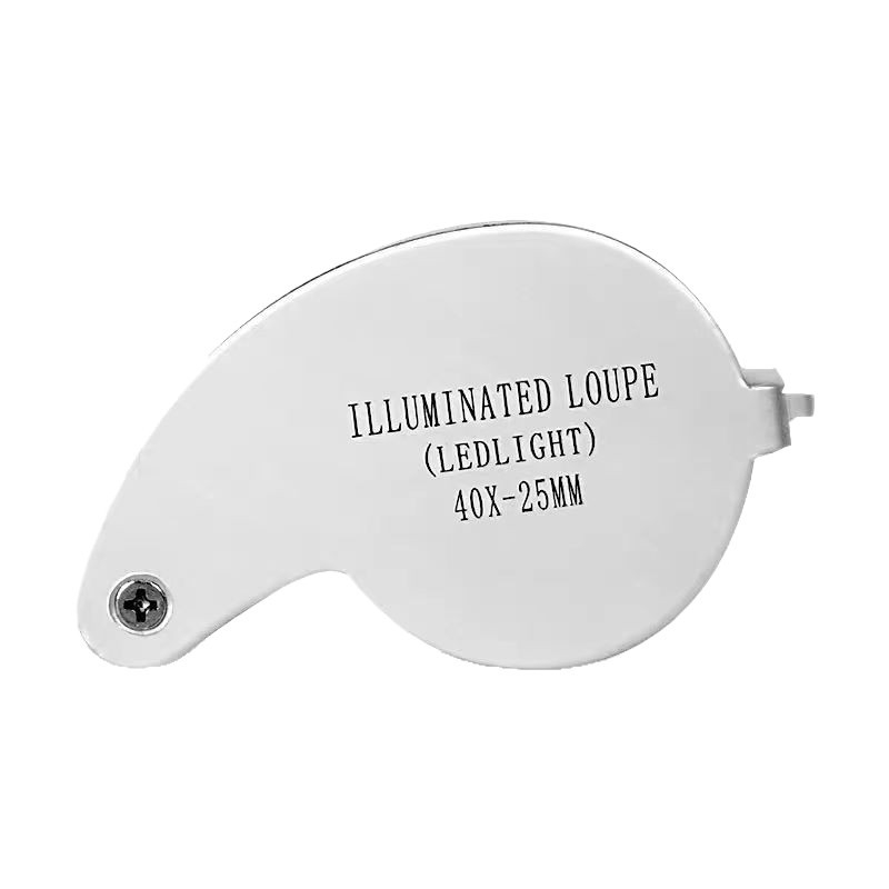 Prijenosna USB-lupa s LED osvjetljenjem za identifikaciju nakita i jadeita, 40x–60x povećanje, mini HD lupa