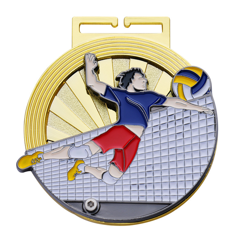 Rotirajuća metalna medalja za sportove – memorijalni maraton i dodjela nagrada za tenis, biciklizam, nogomet, košarku i trčanje