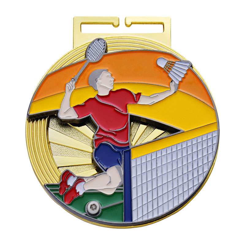 Rotirajuća metalna medalja za sportove – memorijalni maraton i dodjela nagrada za tenis, biciklizam, nogomet, košarku i trčanje