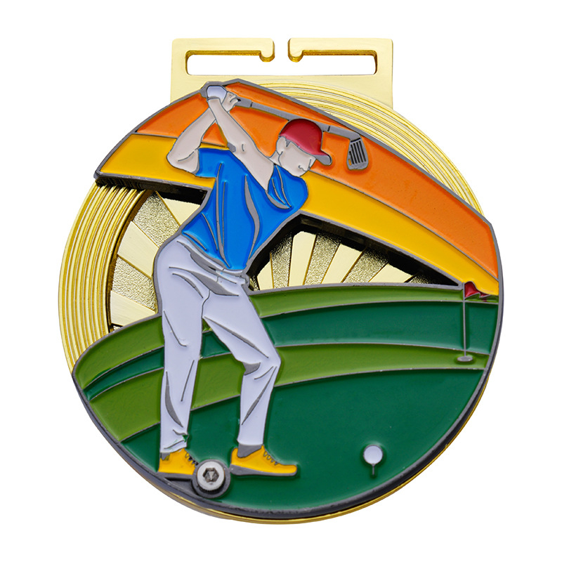 Rotirajuća metalna medalja za sportove – memorijalni maraton i dodjela nagrada za tenis, biciklizam, nogomet, košarku i trčanje