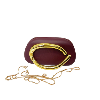 Geantă acrilică cu lanț metalic, nouă în 2025, geantă de seară, același stil — crossbody sau pentru umăr