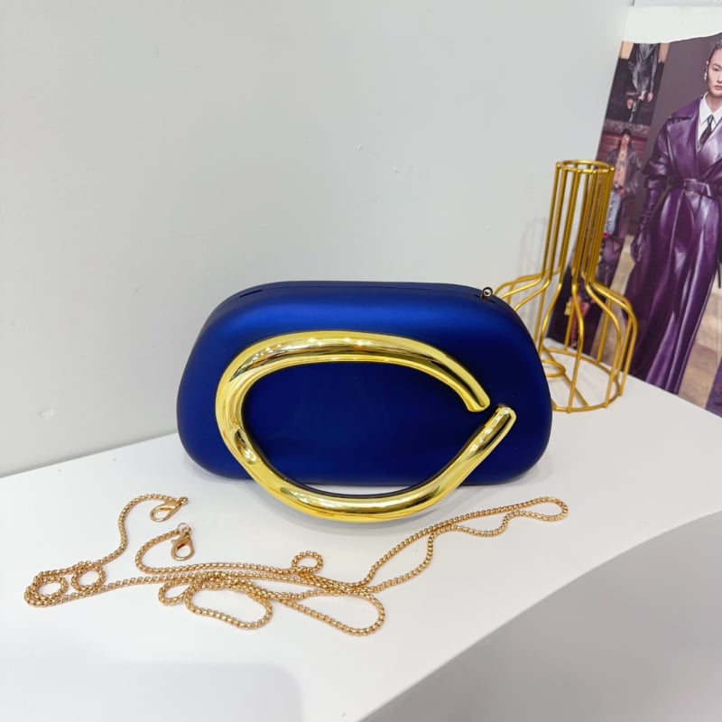 Geantă acrilică cu lanț metalic, nouă în 2025, geantă de seară, același stil — crossbody sau pentru umăr