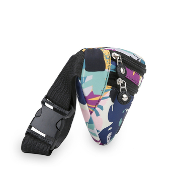 Új női kültéri sport deréktáska – könnyű, vízálló nylon crossbody táska