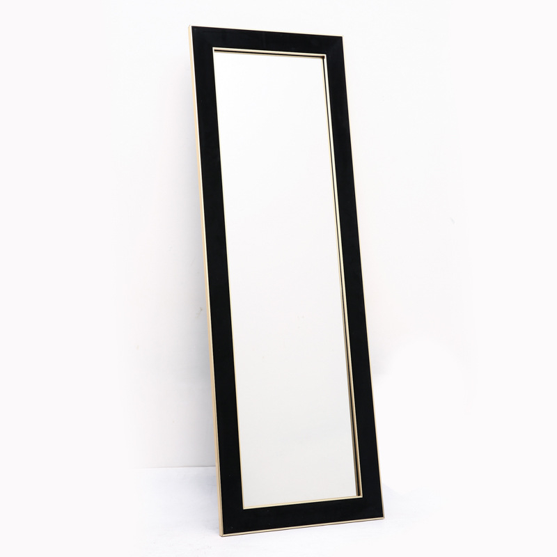 Lányok hálószobájába tervezett teljes hosszúságú álló tükör, téglalap alakú, minimalist, egyedi gyártású