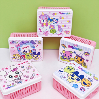 Sklopiva košara za pohranu inspirirana Tamagotchi i višenamjenski organizator za stol