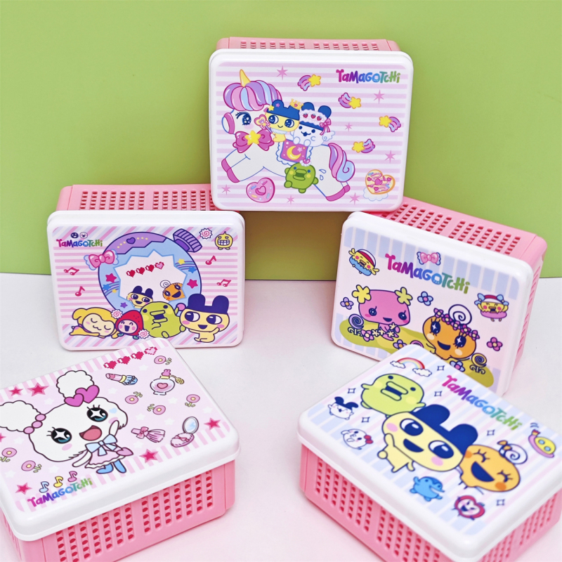Sklopiva košara za pohranu inspirirana Tamagotchi i višenamjenski organizator za stol