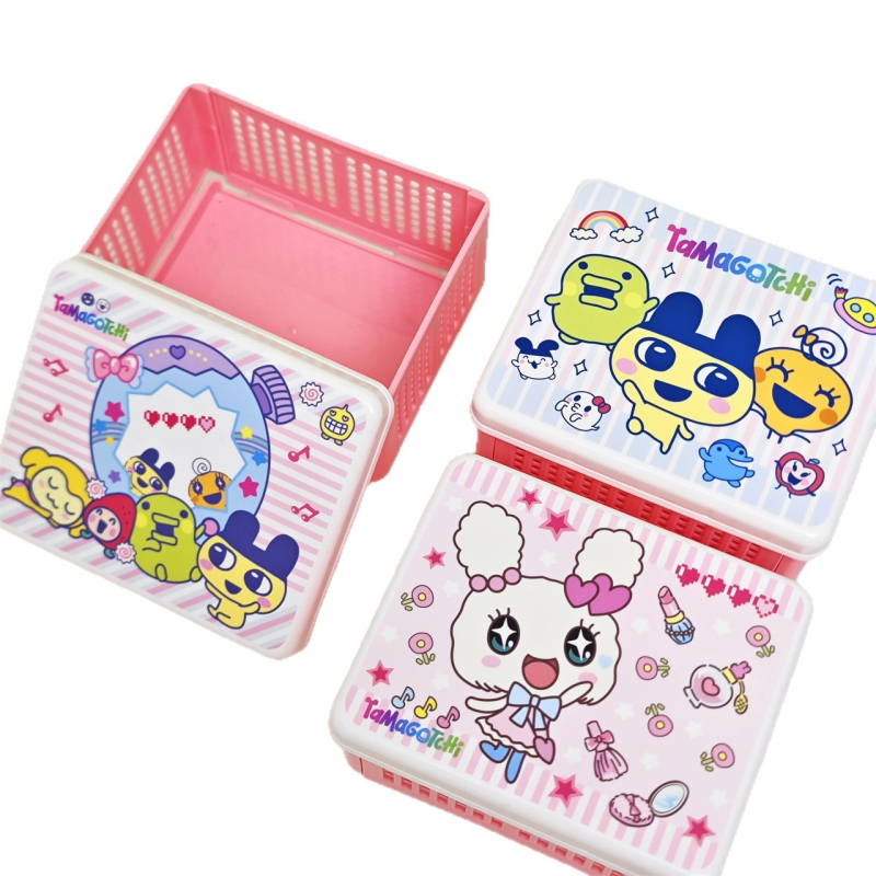 Sklopiva košara za pohranu inspirirana Tamagotchi i višenamjenski organizator za stol