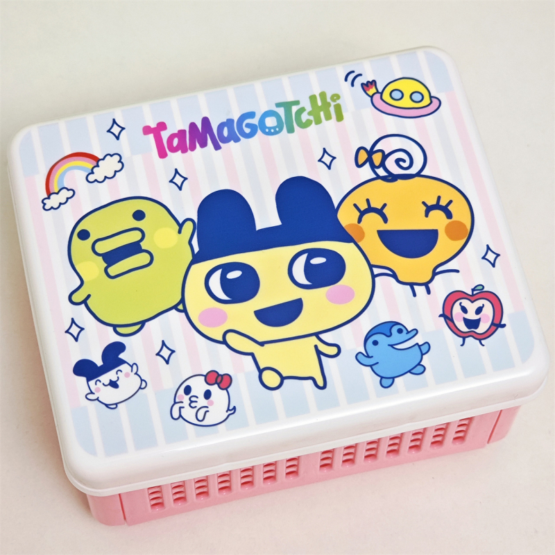 Sklopiva košara za pohranu inspirirana Tamagotchi i višenamjenski organizator za stol