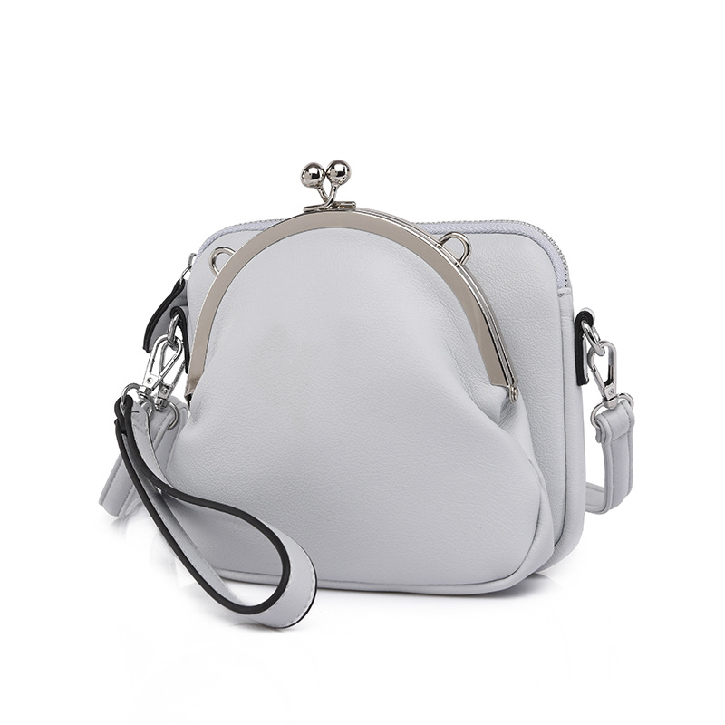 PU crossbody torba za žene, minimalistički stil, jednobojna, mala kvadratna torbica sa zatvaranjem na vrhu