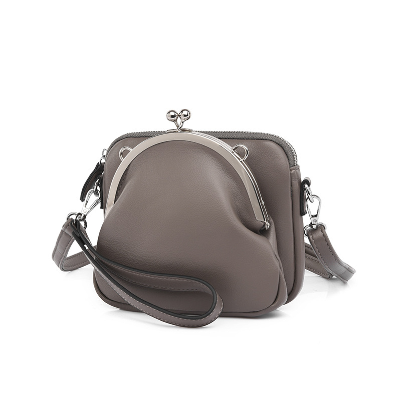 PU crossbody torba za žene, minimalistički stil, jednobojna, mala kvadratna torbica sa zatvaranjem na vrhu