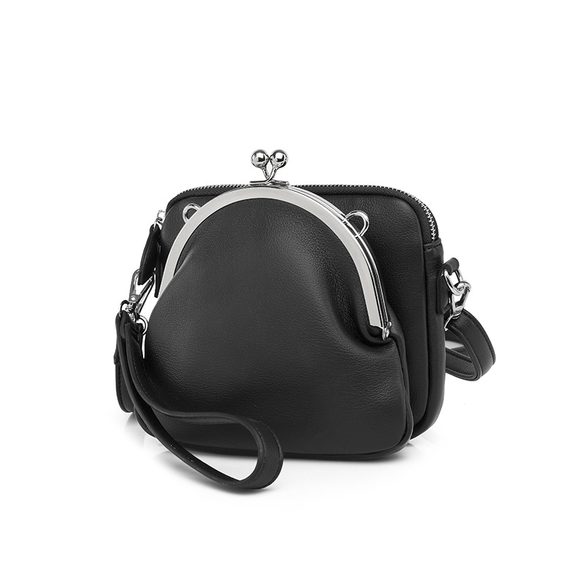 PU crossbody torba za žene, minimalistički stil, jednobojna, mala kvadratna torbica sa zatvaranjem na vrhu