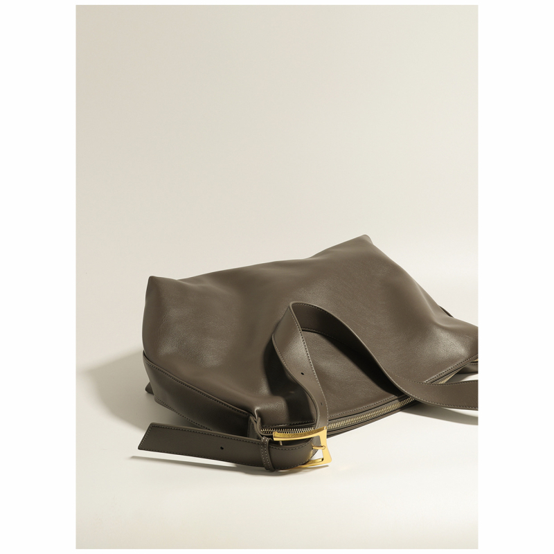 Ženska torbica za rame velike kapacitete, mekani minimalistički stil, crossbody torba za jesen i zimu