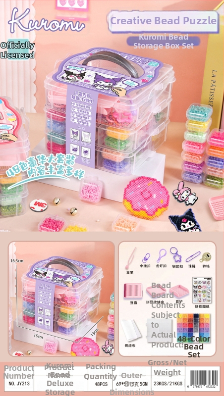 Originálny Sanrio bead art DIY set – kompletný set pre 3D beadovanie